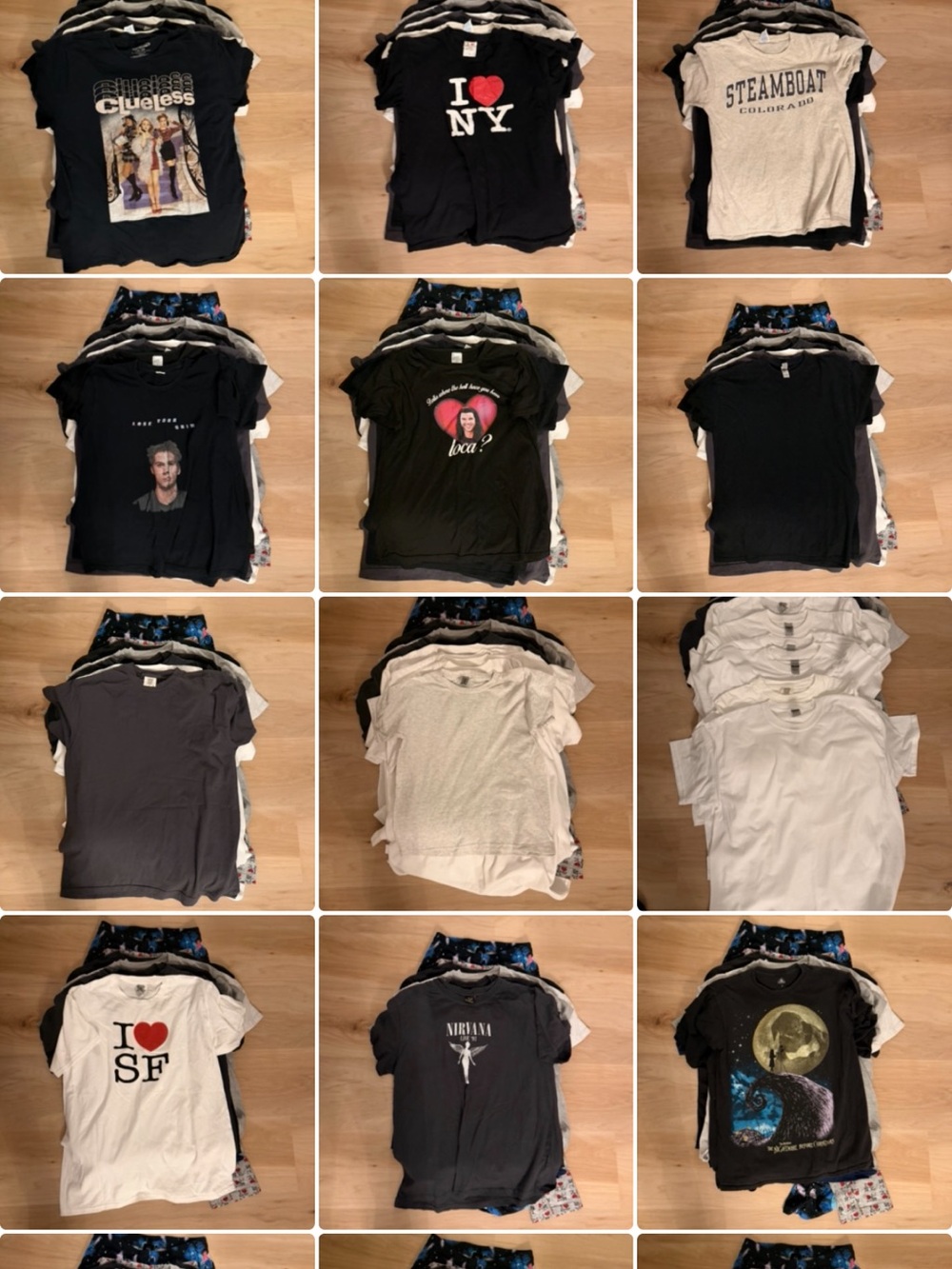 Vintage tee bundle